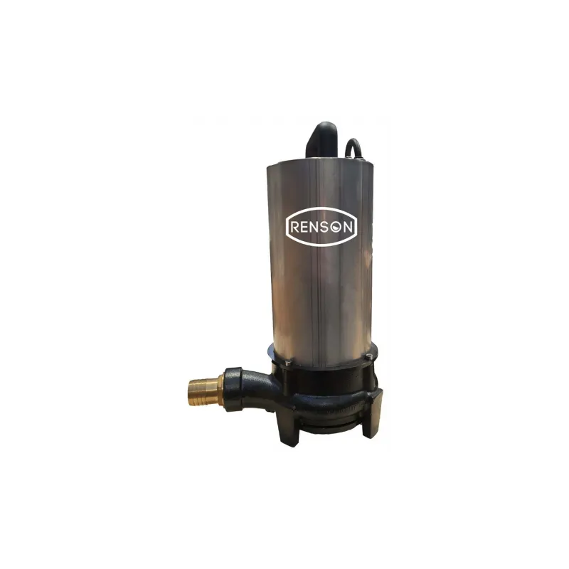 Pompe relevage industrielle dilacératrice triphasée RENSON "100646" de 420 l/min - 1,1KW
